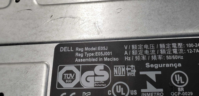 Dell Equallogic PS6100 SAN Array E05J / 2x psu / No Ctrls / no 3.5\\" HDDs #