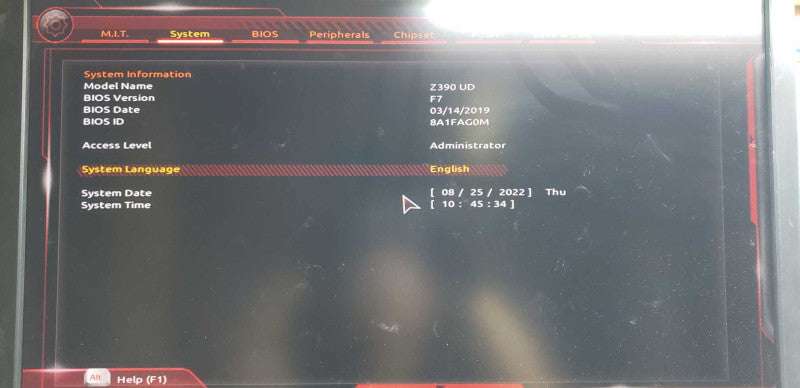 custom PC Core i7-9700k @ 3.60ghz / 32gb ram DDR4 / Z390 UD Motherboard #