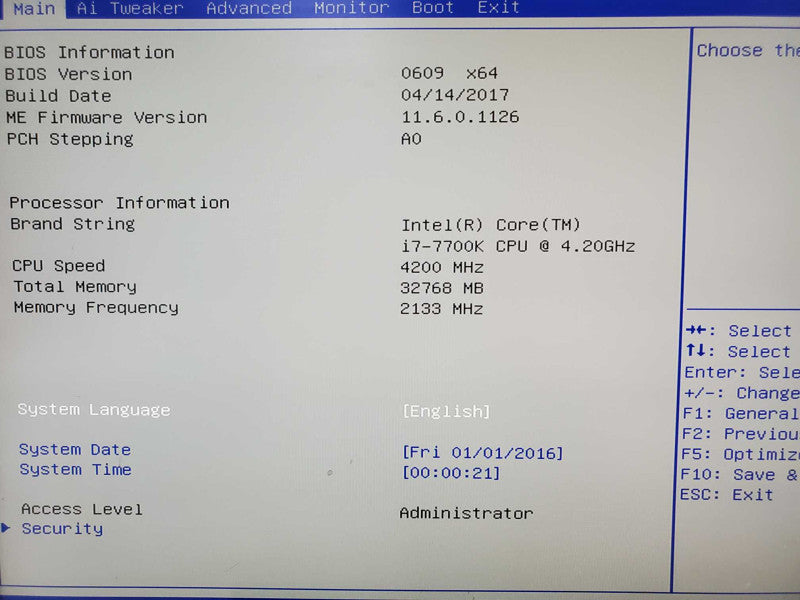 Custom PC- ASUS Prime B250M-C, i7-7700K 32GB DDR4 No HDD |