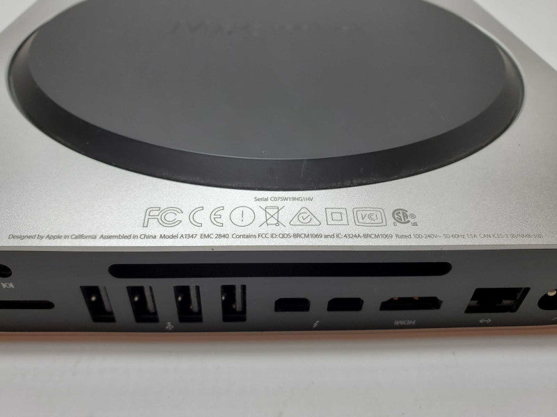 Mac Mini Late 2014 A1347 Core i5-4260U @ 1.4 GHz 4GB Ram 500GB HDD (