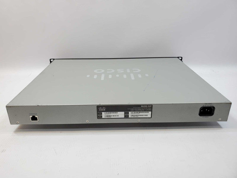 Cisco SG350-52P 52 Port Rack Mountable Gigabit Ethernet Switch (
