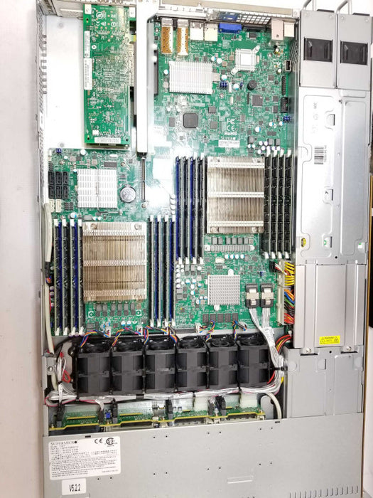 SuperMicro X9DRW-7, 2x Xeon E5-2650v2 2.6GHz, 256GB DDR3 RAM, 2x PSU _