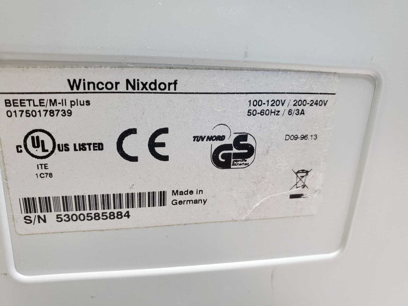 WINCOR NIXDORF BEETLE M-II PLUS 01750178739 No HDD _ Power-on tested )