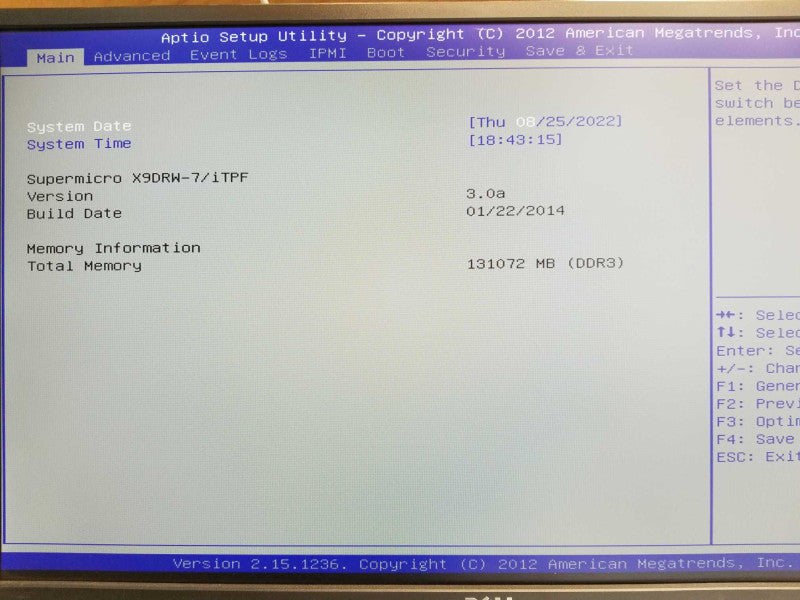 SuperMicro X9DRW-7, 2x Xeon E5-2650v2 2.6GHz, 128GB DDR3 RAM, 2x PSU 2.5\\" _
