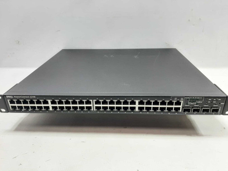 Dell POWERCONNECT 6248 Ethernet Switch with 48x 1Gb and 4x shared SFP Ports ~