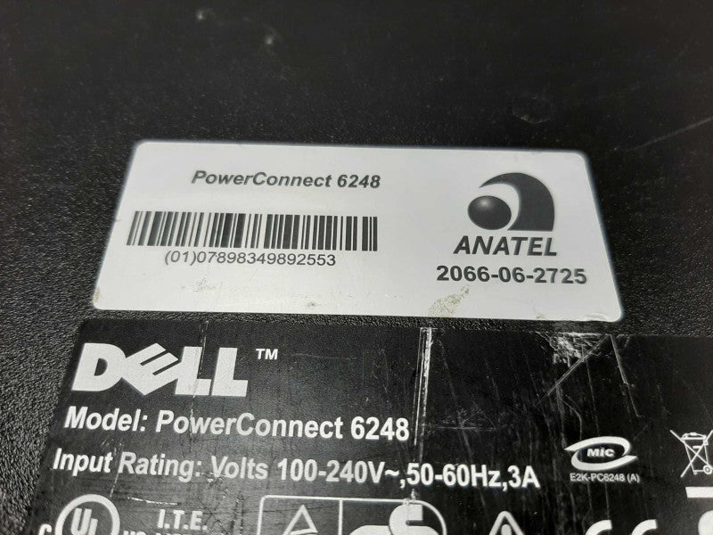 Dell POWERCONNECT 6248 Ethernet Switch with 48x 1Gb and 4x shared SFP Ports ~