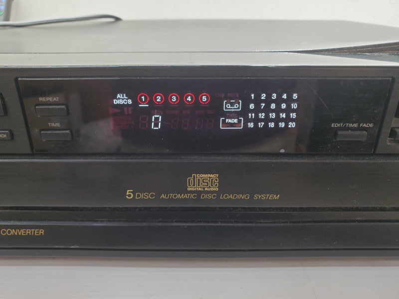 Sony 5-Disc Carousel System CD Player CDP-C315 (AS IS) |