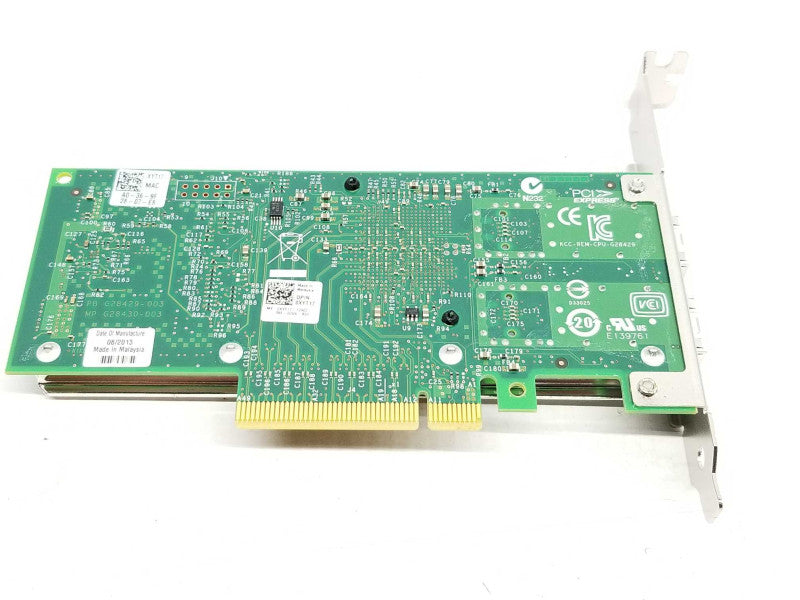 Dell 0XYT17 Intel X520-DA2 Dual Port 10GB SFP+ NIC _