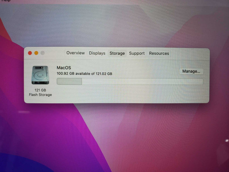 Apple Macbook Pro 2017 13\\" A1708 Core i5-7360U @ 2.3GHz 8GB 120GB SSD (