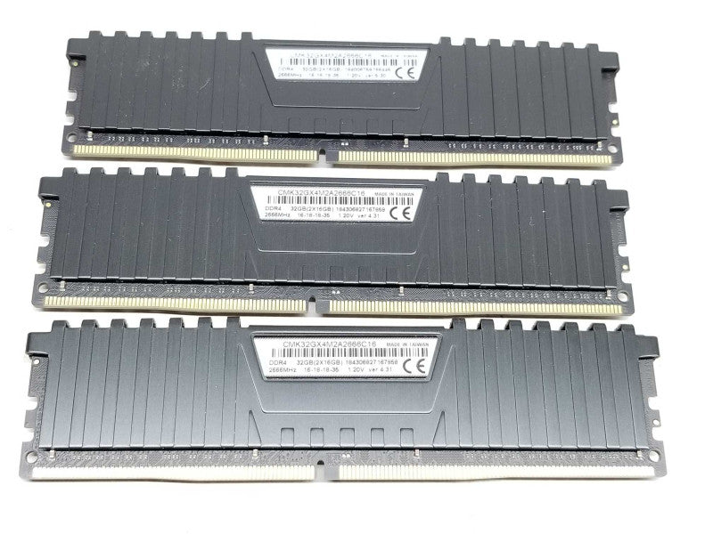 Corsair Vengeance LPX CMX32GX4M2A2666C16 48GB (3x 16GB) DDR4 Desktop Memory _