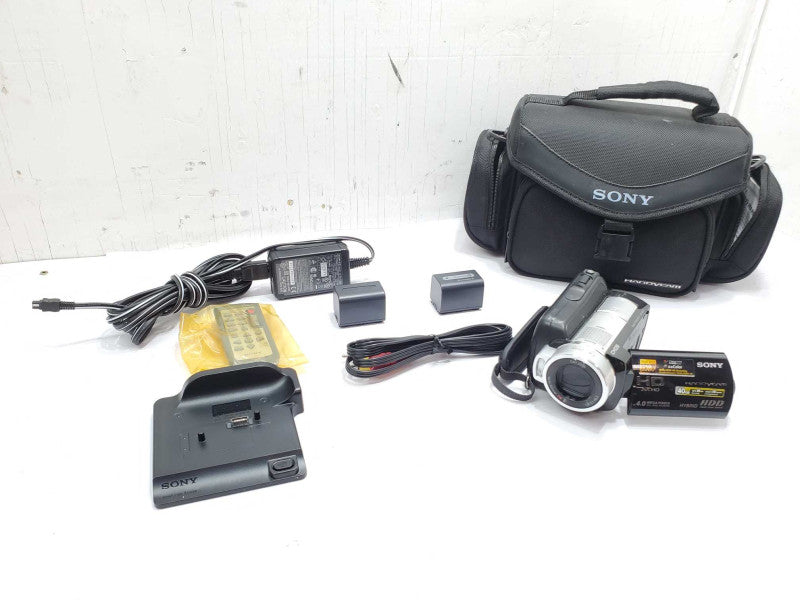 SONY HDR-SR10 40GB HDD Digital Camcorder, with Accessories and Bag |