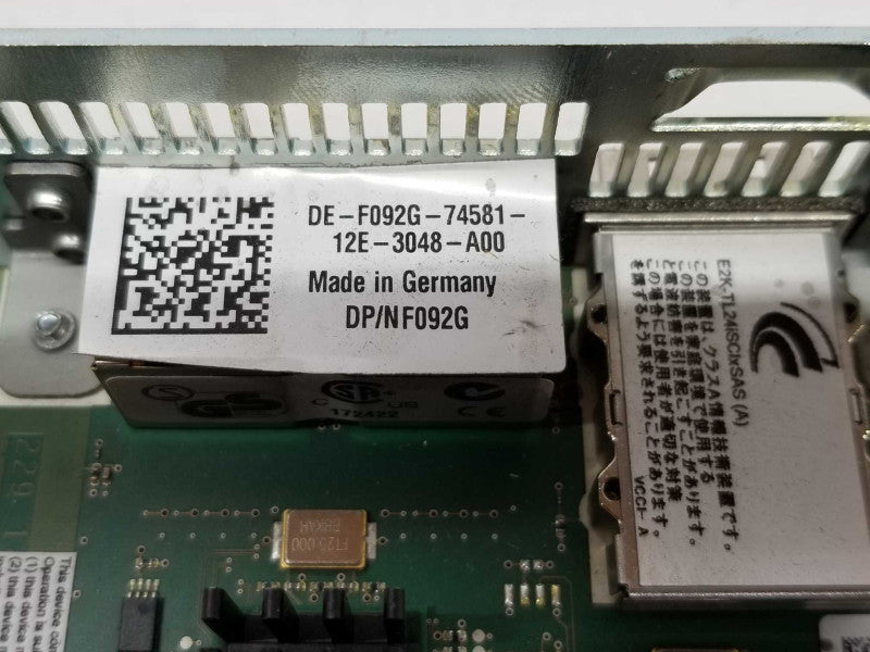 DELL 0F092G POWERVAULT TL2000 ISCSI TO SAS BRIDGE CONTROLLER CARD MODULE _