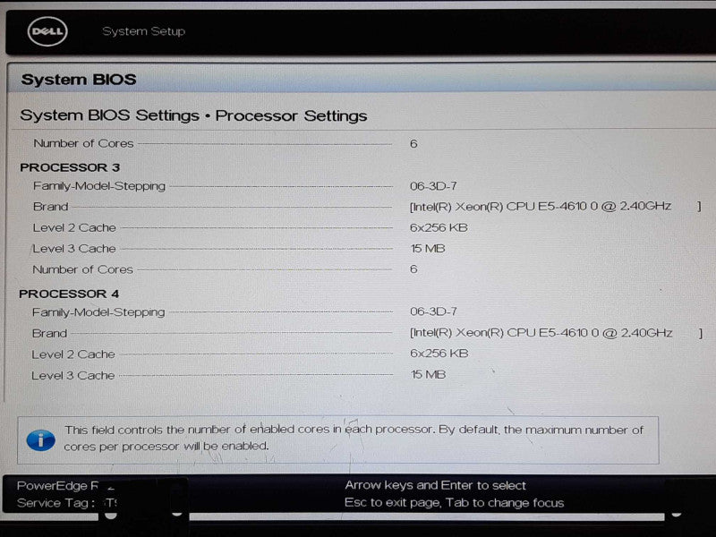 Dell PowerEdge R820 4x Xeon E5-4610 @ 2.4GHz 256GB RAM - No RAID/HDD/Caddies +