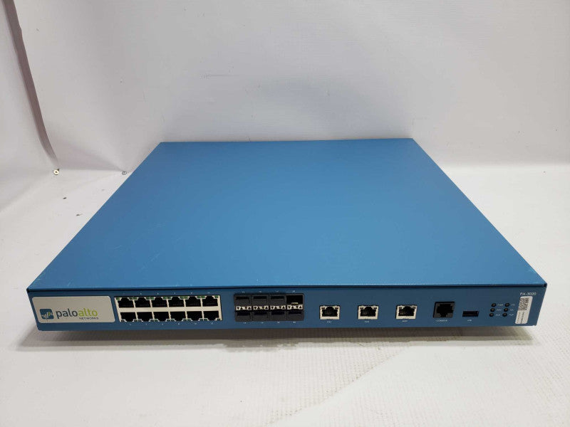 PALO ALTO NETWORKS PA-3020 SECURITY FIREWALL APPLIANCE READ [