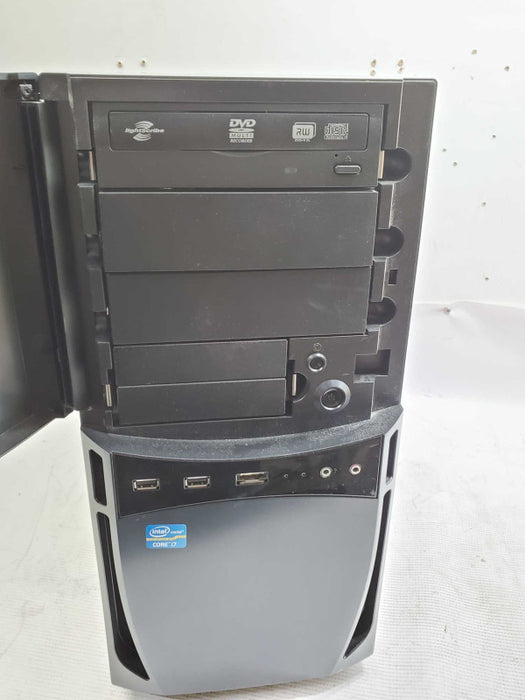 Custom PC DX79T0 Core i7-3820 @3.6GHz 16GB DDR3 GeForce 9600 GT )