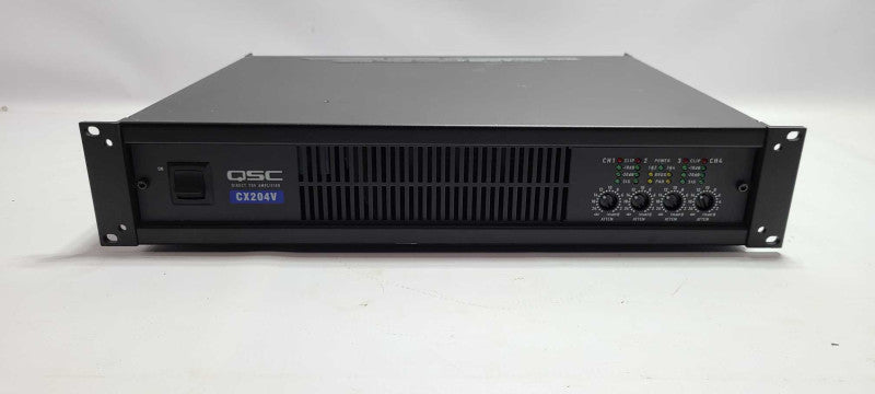 QSC CX204V Direct Drive 70v 300W 4 Channel Power Amplifier  $