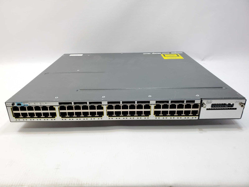 Cisco Catalyst WS-C3750X-48T-L 48-Port 1GbE L3 Managed 1U Switch (