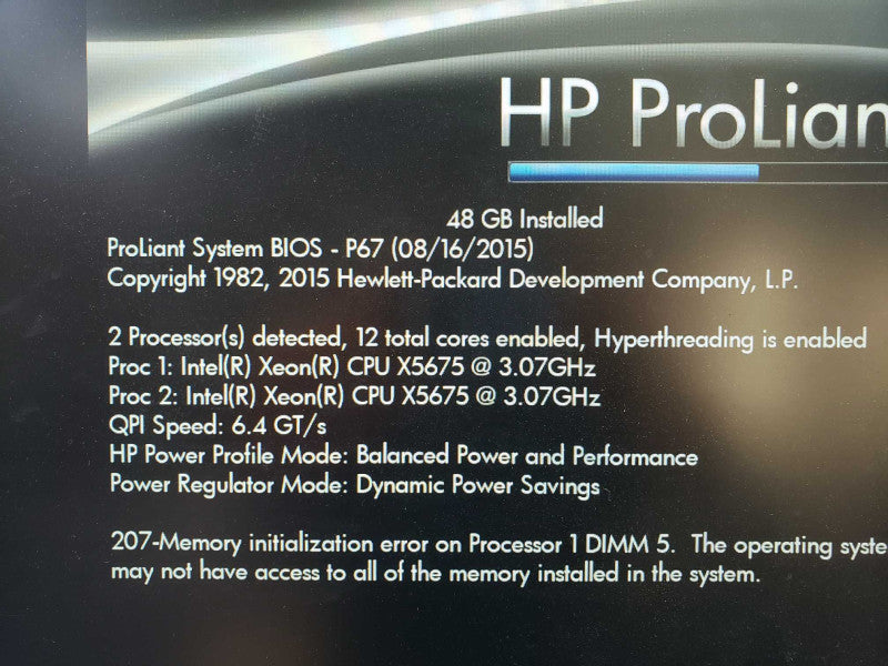 HP ProLiant DL380 G7 2x Xeon X5648@3.07GHz GB ECC DDR3 Raid Smart Array P410i [