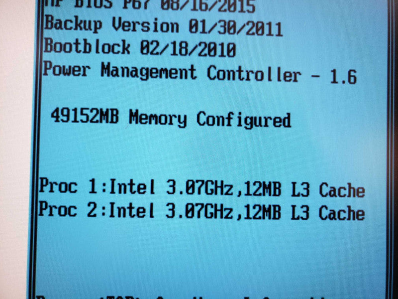 HP ProLiant DL380 G7 2x Xeon X5648@3.07GHz GB ECC DDR3 Raid Smart Array P410i [