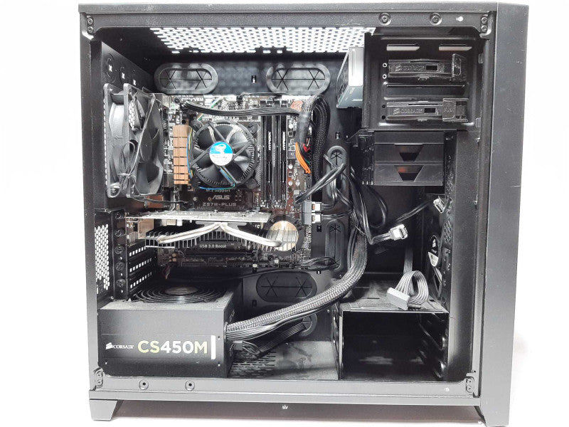 Custom PC ASUS Z97M-PLUS i7-4740 @ 3.6GHz 16GB RAM GT640 -No HDD +