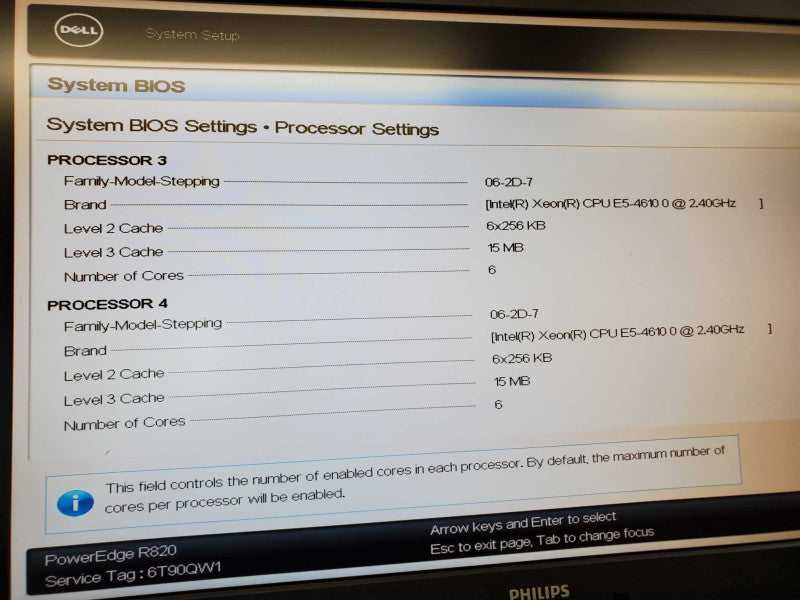 Dell PowerEdge R820 4x Xeon E5-4610 @ 2.4GHz 150GB RAM - No RAID/HDD/Caddies (