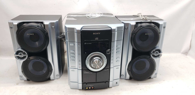 Sony Mini Hi-fi Component System MHC-GX250 W/ pair of speakers #