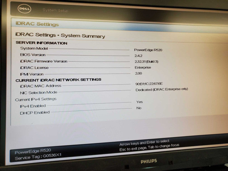 Dell PowerEdge R520 2x Xeon E5-2450 @ 2.1GHz 128GB RAM - NO RAID/Caddies/HDD (