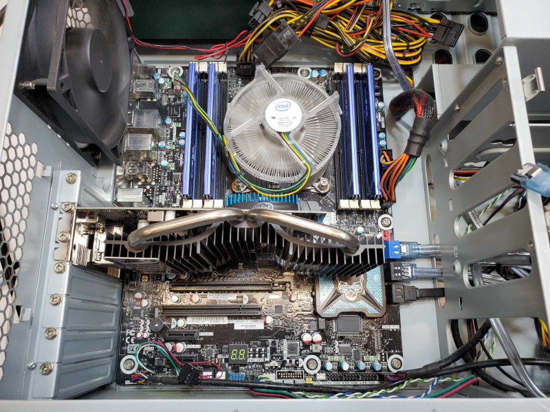 Custom PC DX79T0 Core i7-3820 @ 3.6 GHz 16GB DDR3 GT640 2GB No HDD (