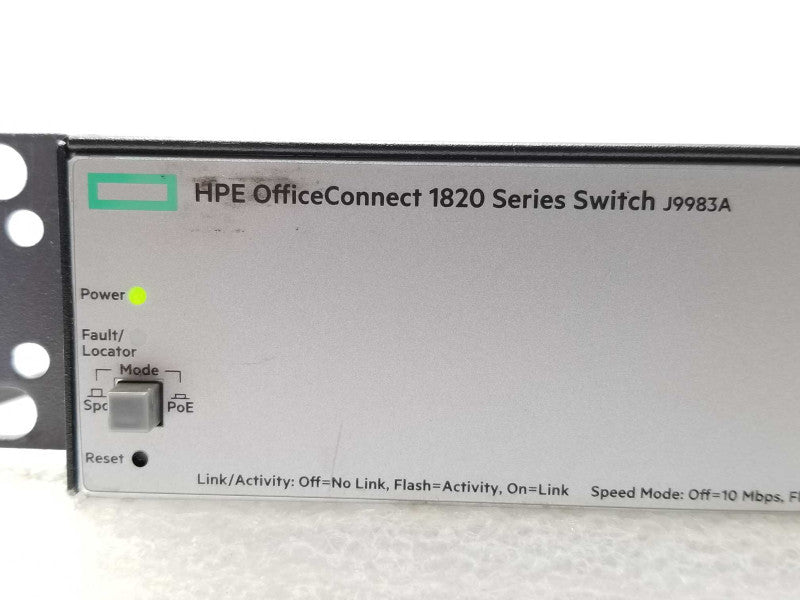 HPE office connect 1820 Series Switch J9983A 24-Port Gig Switch _