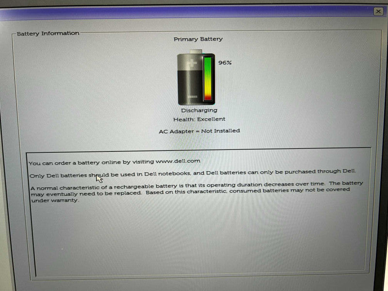 DELL Precision 5530 with i7-8850H CPU 16GB RAM & 512GB NVME SSD Storage  -