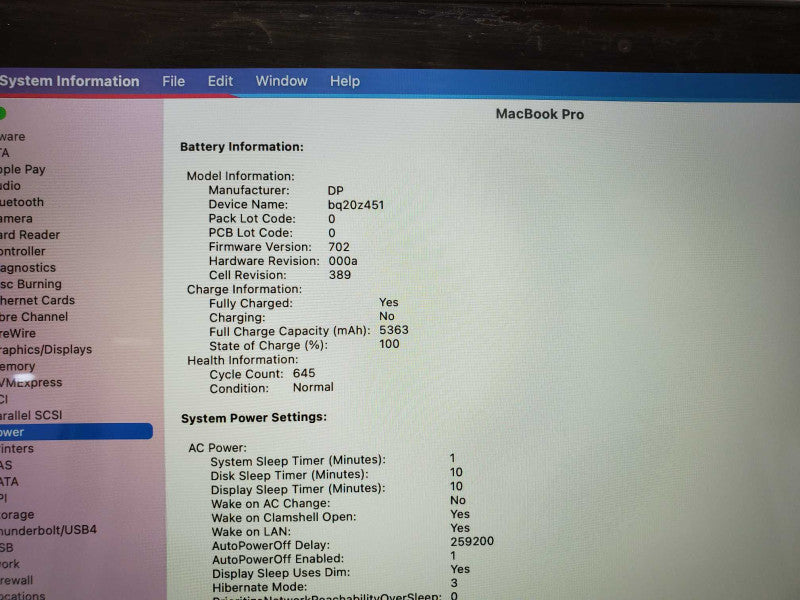 Apple MacBook Pro 2015 13\\" Retina i7-4578U @ 3.0 GHz 16GB DDR3 250GB SSD *READ* (