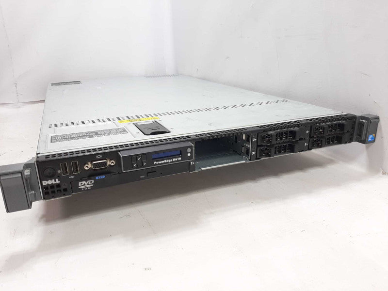 Dell PowerEdge R610 Server 2x XEON X5550 2.67GHZ QC/48GB, NO RAID/HDD 2xPSU ~