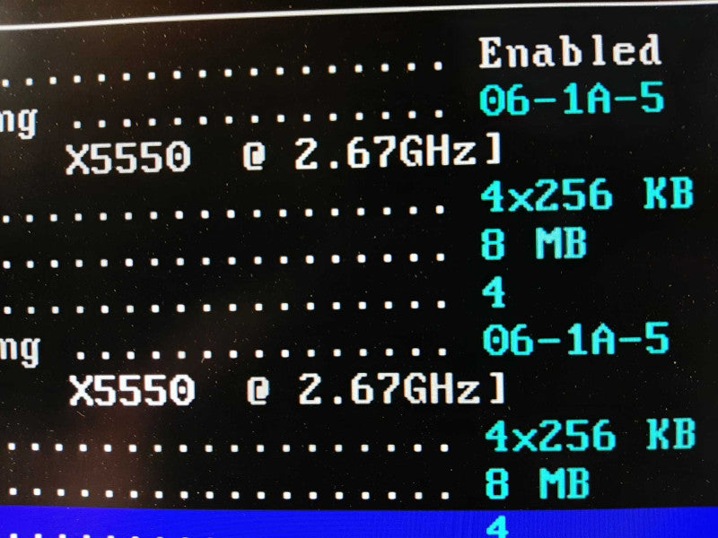 Dell PowerEdge R610 Server 2x XEON X5550 2.67GHZ QC/48GB, NO RAID/HDD 2xPSU ~