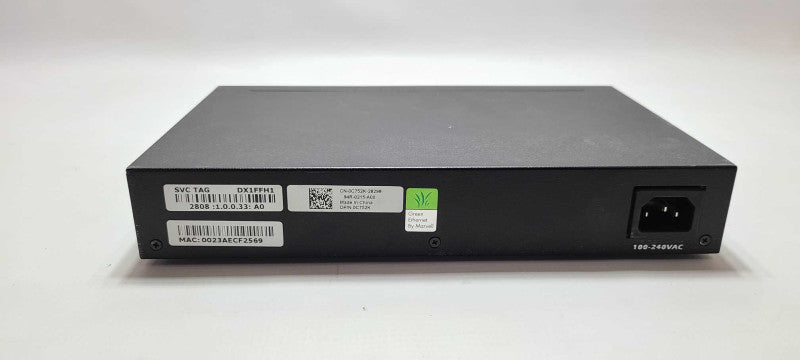 Dell Power Connect 2808 8-Port Gigabit Managed Ethernet Network Switch  $
