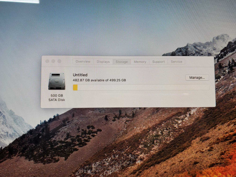 Apple iMac 21.5\\" M.2010 A1311 i3-540 @3.06GHz 4GB 500GB HD 4670 )