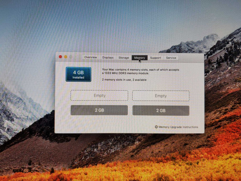 Apple iMac 21.5\\" M.2010 A1311 i3-540 @3.06GHz 4GB 500GB HD 4670 )
