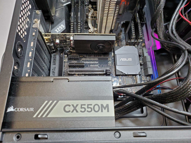 Custom PC Asus X299 Mark II Core i7-7800X @ 3.5 GHz 64GB Ram No HDD (