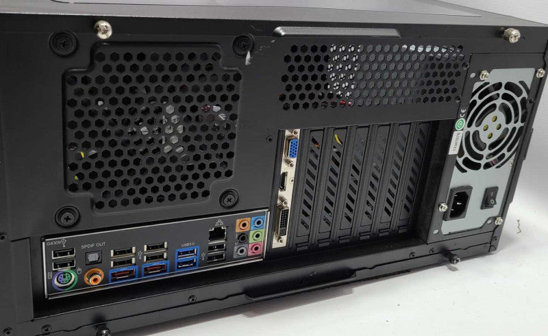 Custom PC Gigabyte X79-UD3 I7-4930K 3.8Ghz 16GB RAM Asus AMD Radeon EAH5450 $