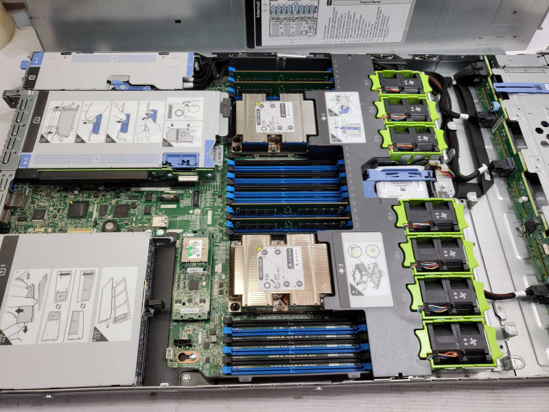 Cisco UCS C220 M5 2x Xeon Silver 4114 @2.2GHz  64GB RAM MegaRAID 2xPSU )