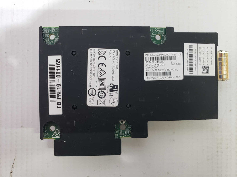 Broadcom BCM957452M4520C REV 19   [