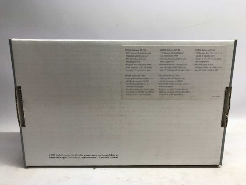 Apple Mac Pro NVIDIA GeForce GT120 A1310 Mac pro Display Card (