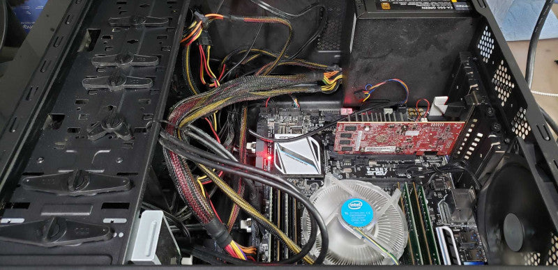 custom PC i7-5820k @ 3.30ghz / 65gb ram / Radeon R7 240 LP GPU #