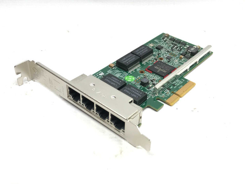 Dell 0KH08P Quad-Port PCI-express x4 Gigabit Ethernet Network Adapter Card +