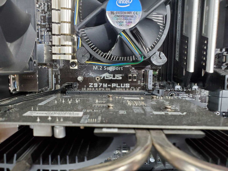 Custom PC- ASUS Z97M-Plus, i7-4790 3.6GHz, 16GB DDR3 No HDD |