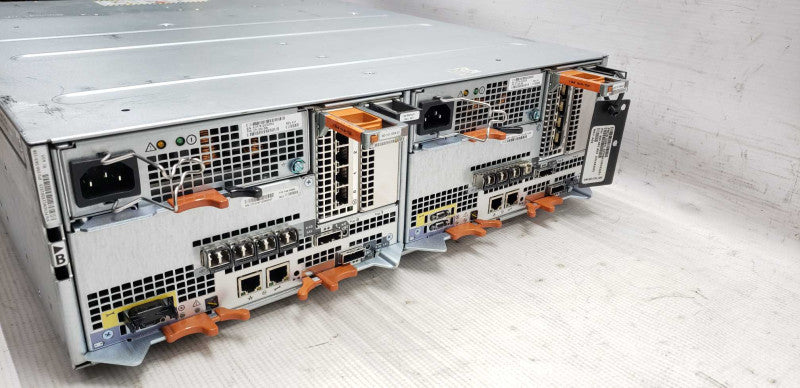 EMC STPE25 Drive enclosure / 2x controllers 6gbps / 2x PSU / 2x Gbe modules  #