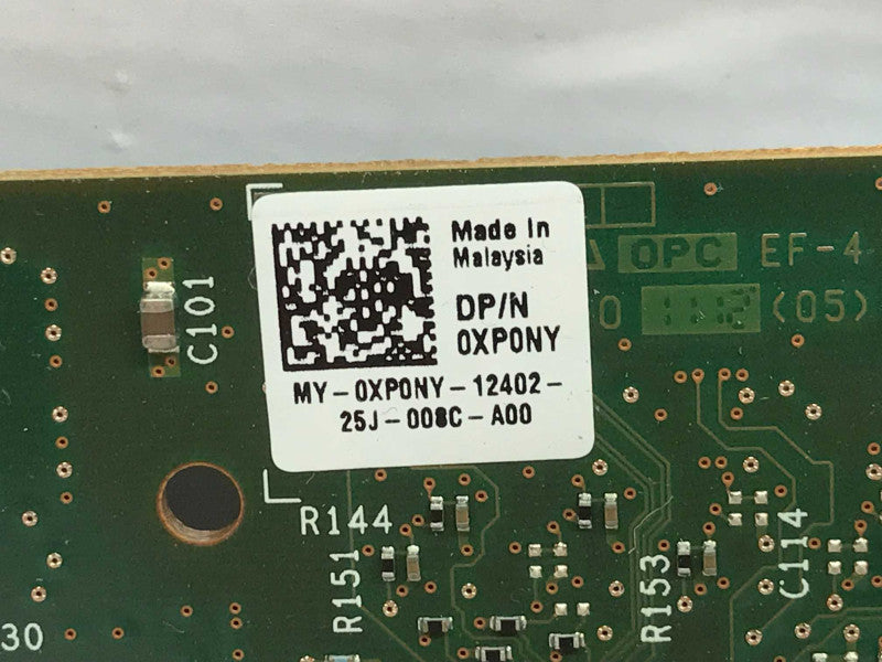Dell Intel I350-T2 1GbE 2x RJ-45 PCIe x4 Network Ethernet Controller 0XP0NY +