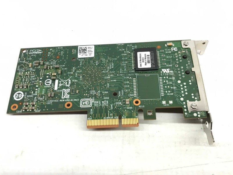 Dell Intel I350-T2 1GbE 2x RJ-45 PCIe x4 Network Ethernet Controller 0XP0NY +