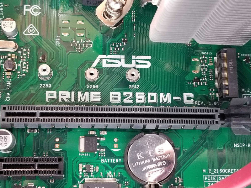 Custom/Asus PC, Core I7-7700K 4.2GHz, 16GB RAM, No HDD/Caddy _