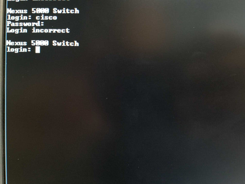 Cisco Nexus Switch N5K-C5548UP V01 With 2x PSU, Read _