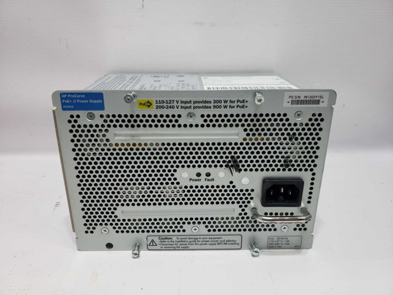 HP ProCurve J9306A 1500W PoE+ Power Supply 5400ZL [